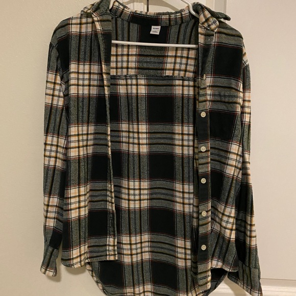 Green Old Navy Flannel - Picture 1 of 3